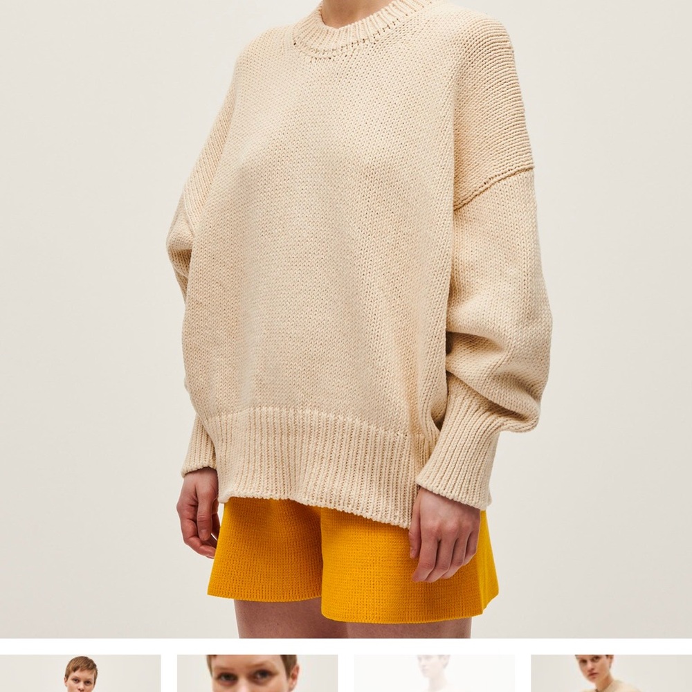 NWOT Babaa sweater No. 16, natural